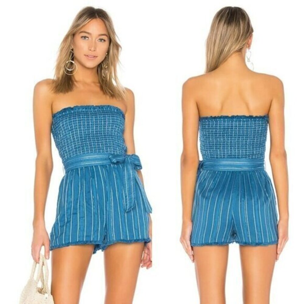 Tularosa Laylah Romper - Indigo